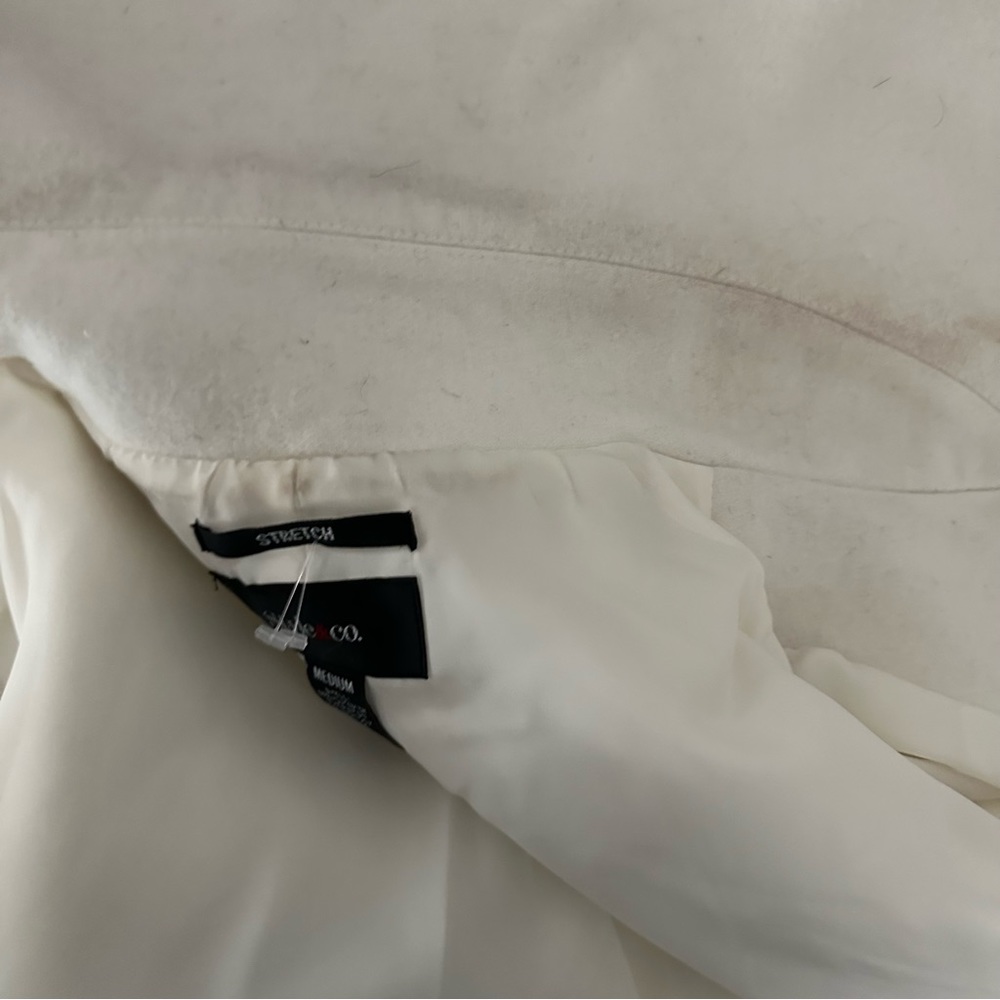 Style & co white jacket size medium - Picture 5 of 10